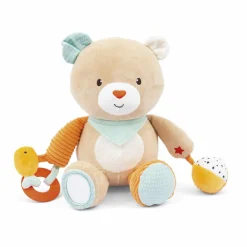 BABY SMILE Benny orsetto peluche attività 25cm><noscript><img width=