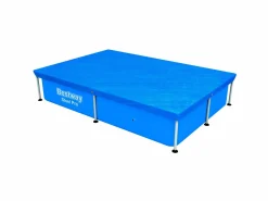 Bestway copripiscina steel pro frame rettangolare 221x150 cm> Piscine Da Giardino