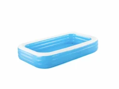Bestway piscina family rettangolare a 3 anelli cm. 305x183x56> Gonfiabili Per Bambini