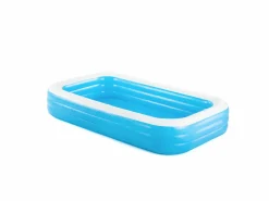 Bestway piscina family rettangolare a 3 anelli cm. 305x183x56> Gonfiabili Per Bambini