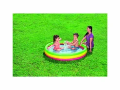 Bestway piscina summer a 3 anelli color con fondo gonfiabile 152x30 cm><noscript><img width=