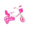 SUN&SPORT Bicicletta 12″ – rosa. freno caliper frontale – porta bambola e cestello inclusi – adatta per  bambini dai 3-5 anni> Biciclette Per Bambini
