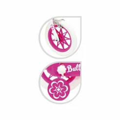 SUN&SPORT Bicicletta 12″ – rosa. freno caliper frontale – porta bambola e cestello inclusi – adatta per  bambini dai 3-5 anni> Biciclette Per Bambini
