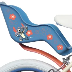 Disney Bicicletta da 16 pollici di stitch, con cestino e portabambole><noscript><img width=