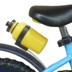 SPIDEY Bicicletta da 12 pollici di con stabilizzatori laterali e scudo personalizzato – telaio in metallo- cerchi in plastica – freno caliper, ruota fissa><noscript><img width=