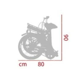 Bicicletta elettrica pieghevole fold bike vf20gr – stile retrò e tecnologia avanzata><noscript><img width=