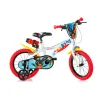 BING Bicicletta per bambini 12″ – telaio in acciaio, ruote in gomma gonfiabili, stabilizzatori di serie e freno anteriore – ideale per bambini di altezza 87-100cm, 3-5 anni> Biciclette Per Bambini