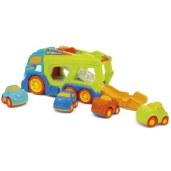 BABY SMILE Bisarca con 4 auto> Macchinine Bambini