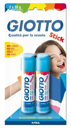 GIOTTO Bl colla stick 2 x 20 gr> Cancelleria E Accessori