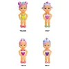 BLOOPIES mermaids magic tails, bambola singola assortita per il bagnetto 2 in 1: sirena e bambina, spruzzano acqua> Mini Dolls