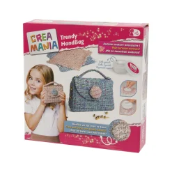 Borsetta trendy fai-da-te -kit  assortivo creativo per bambini dai 5 anni – crea mania><noscript><img width=