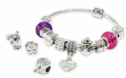 MISS FASHION Bracciale 12 ciondoli><noscript><img width=