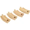 BRIO binari curvi corti – set 4 pezzi – espansione per pista in legno> Veicoli In Legno