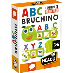 HEADU Bruchino abc – puzzle autocorrettivo per imparare l’alfabeto giocando – 3+ –> Giochi Per Imparare Le Lingue