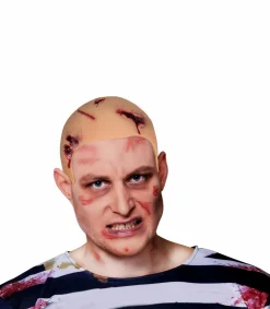 Calotta con ferite – travestimento carnevale e halloween – effetto realistico> Travestimenti