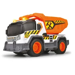 MOTOR & CO. Camion dei rifiuti – autoribaltabile con rastrello e setaccio – luci e suoni realistici – motor&co> Camion, Trattori E Ruspe