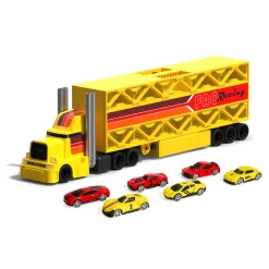 FAO Schwarz Camion giocattolo portamacchinine big cab auto hauler> Macchinine Bambini