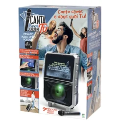 GIOCHI PREZIOSI Canta tu sistema karaoke con schermo 14’’ touch, cassa 40w e microfono wireless> Tablet E Giochi Interattivi