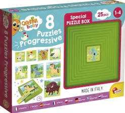 LISCIANI Carotina baby 9 progressive puzzle fattoria> Primi Apprendimenti