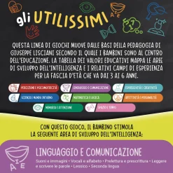 LISCIANI Carotina gli utilissimi 10 giochi di lettura e scrittura> Primi Apprendimenti