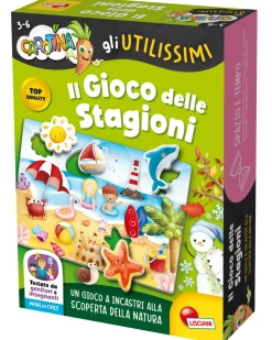 LISCIANI Carotina gli utilissimi il gioco delle stagioni                  .> Primi Apprendimenti