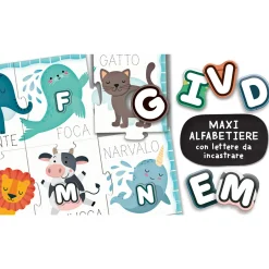 LISCIANI Carotina gli utilissimi il grande gioco dell’alfabeto> Primi Apprendimenti