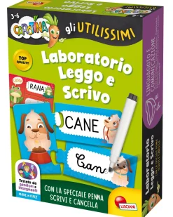 LISCIANI Carotina gli utilissimi laboratorio leggo e scrivo> Primi Apprendimenti