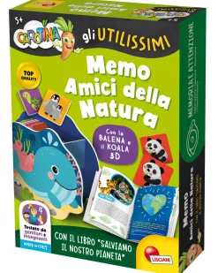 Carotina gli utilissimi memo amici della natura> Giochi Natura