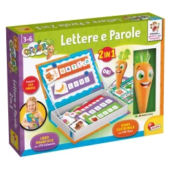 LISCIANI Carotina penna parlante lettere e parole 2 in 1 – apprendimento interattivo> Giochi Per Imparare Le Lingue