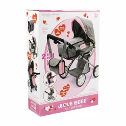 LOVE BEBÈ Carrozzina 2 in 1> Passeggini Per Bambolotti
