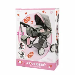 LOVE BEBÈ Carrozzina 2 in 1> Passeggini Per Bambolotti