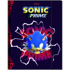 SEVEN Cartella con elastico sonic prime – sonic> Cancelleria E Accessori