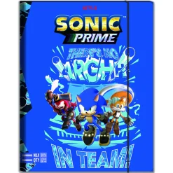 SEVEN Cartella con elastico sonic prime – sonic> Cancelleria E Accessori