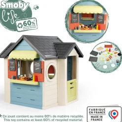 SMOBY Casetta per bambini life chef house – gioco da cucina e mercato per bambini 2+> Casette Per Bambini
