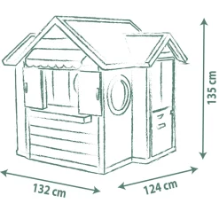 SMOBY Casetta per bambini life chef house – gioco da cucina e mercato per bambini 2+><noscript><img width=