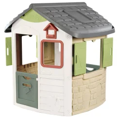 SMOBY Casetta life jura lodge per bambini – gioco all’aperto resistente e sicura – 2+> Casette Per Bambini