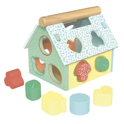 WOOD 'N' PLAY Casetta tante forme in legno – wood “n” play><noscript><img width=