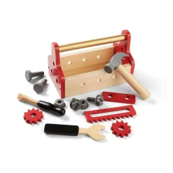 FAO Schwarz Cassetta degli attrezzi in legno> Giochi Di Imitazione In Legno