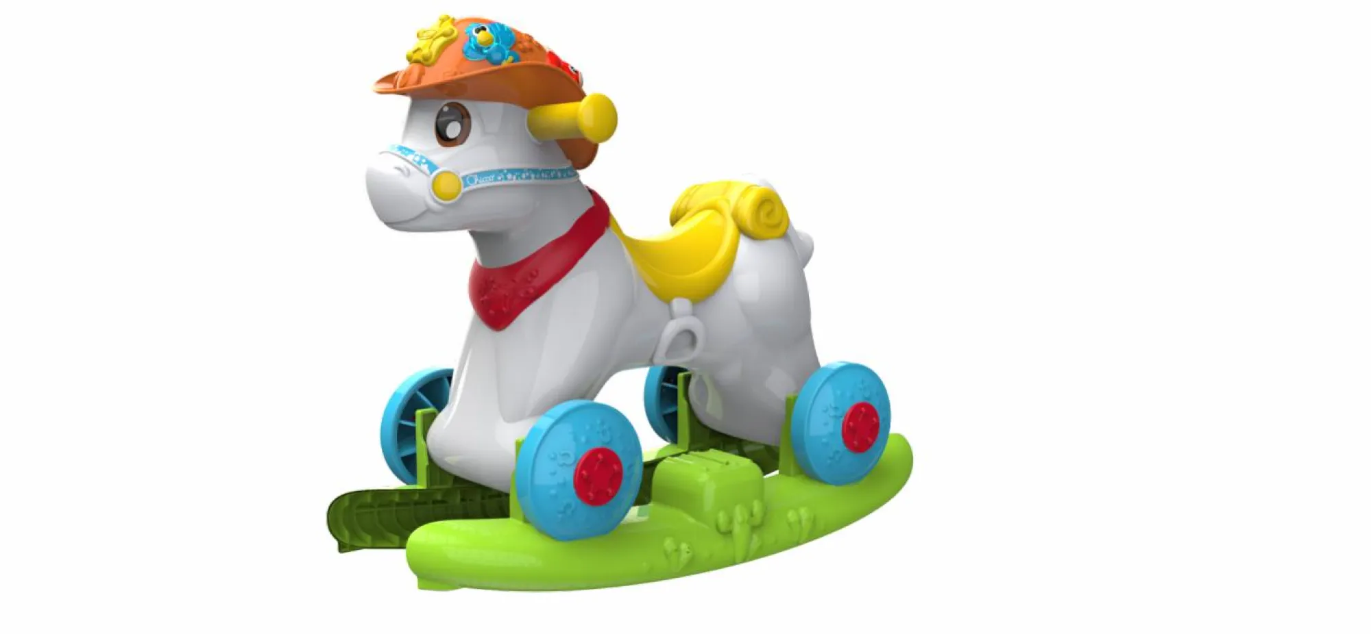 Chicco Cavalcabile baby rodeo & friends, made in italy, 1 – 3 anni> Cavalcabili E Primi Passi