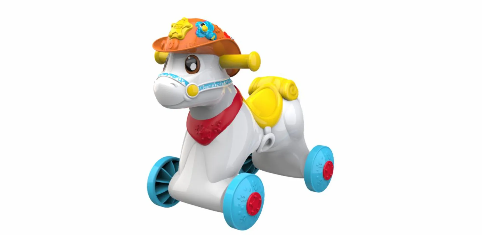 Chicco Cavalcabile baby rodeo & friends, made in italy, 1 – 3 anni> Cavalcabili E Primi Passi