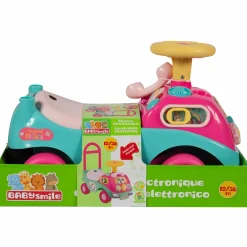 BABY SMILE Cavalcabile elettronico (girl)><noscript><img width=