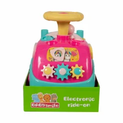 BABY SMILE Cavalcabile elettronico (girl)><noscript><img width=