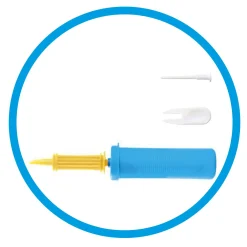 BABY SMILE Cavalcabile gonfiabile triceratopo –><noscript><img width=