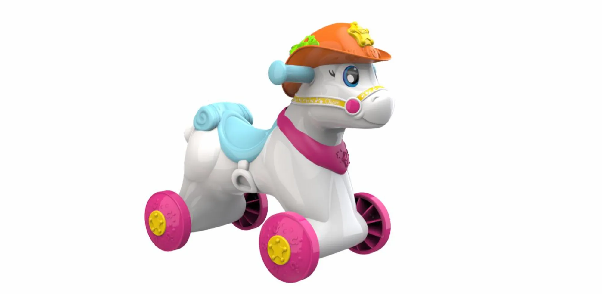 Chicco Cavalcabile miss baby rodeo & friends, made in italy, 1 – 3 anni> Cavalcabili E Primi Passi