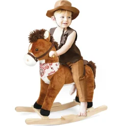 AMI PLUSH Cavallo a dondolo per bambini  –><noscript><img width=