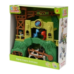 BABY SMILE Centro salva dinosauri – giocattolo interattivo dinosauri con luci, suoni e dino care center per bambini><noscript><img width=