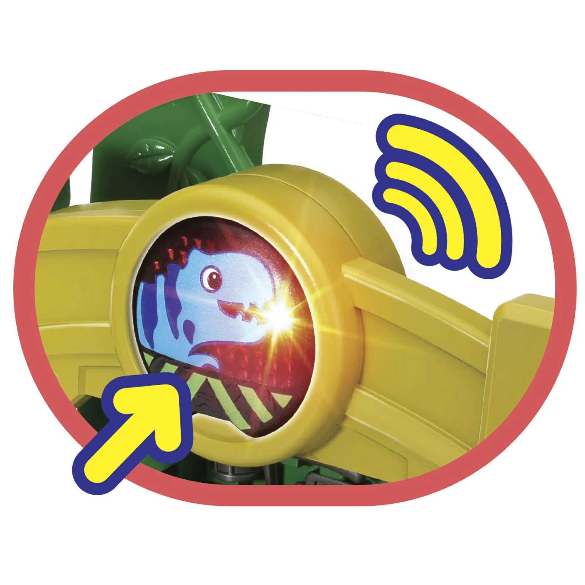 BABY SMILE Centro salva dinosauri – giocattolo interattivo dinosauri con luci, suoni e dino care center per bambini> Giochi Impilabili