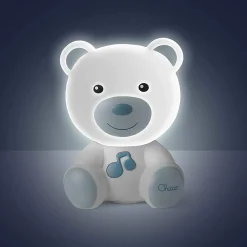 Chicco – luce notte orsetto azzurro> Giochi Musicali