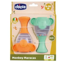 Chicco –  primi giochi – maracas linea eco+, 6-36 mesi> Giochi Di Apprendimento