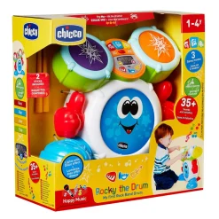 Chicco rocky la batteria – happy music – 1 – 4 anni> Giochi Musicali